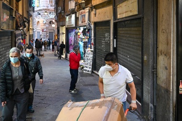 Genova, centro storico - emergenza Covid