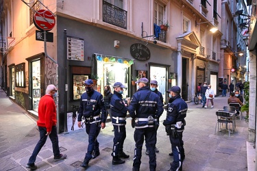 Genova, centro storico - emergenza Covid