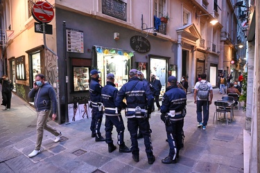 Genova, centro storico - emergenza Covid