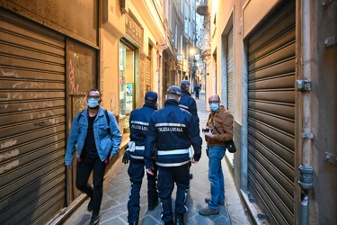 Genova, centro storico - emergenza Covid