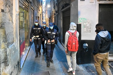 Genova, centro storico - emergenza Covid