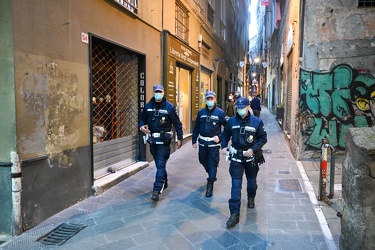 Genova, centro storico - emergenza Covid