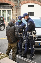 Genova, Sampierdarena - controlli polizia municipale ordinanza m