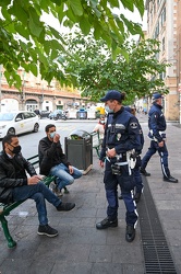 Genova, Sampierdarena - controlli polizia municipale ordinanza m