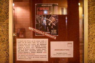 emergenza coronavirus chiusura teatri cinema 26102020