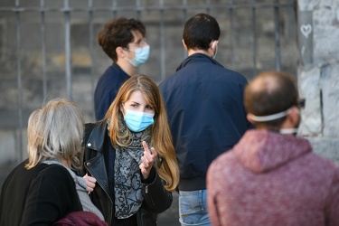 Genova, verso ordinanza mascherina ovunque