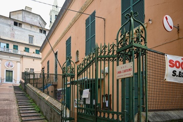 Genova, emergenza cornavirus autunno - quartiere Certosa Rivarol