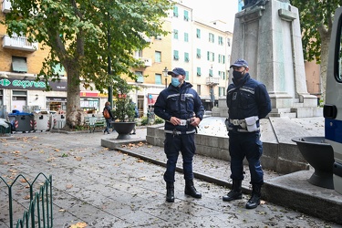 Genova, emergenza cornavirus autunno - quartiere Certosa Rivarol