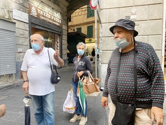 Genova, centro - ordinanza mascherine all‚Äôaperto