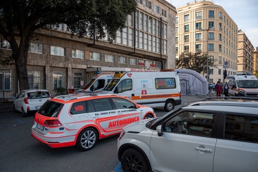 Genova - la situazione negli ospedali seconda ondata covid