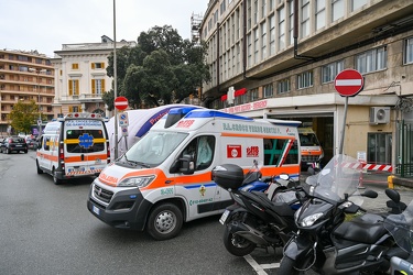 Genova - la situazione negli ospedali seconda ondata covid