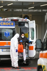 Genova - la situazione negli ospedali seconda ondata covid