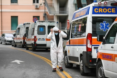 Genova - la situazione negli ospedali seconda ondata covid