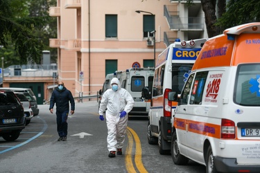 Genova - la situazione negli ospedali seconda ondata covid