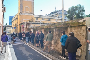 Genova, Cornigliano - Villa Bombrini - tamponi con posti numerat