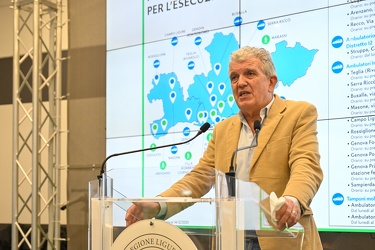Genova, regione Liguria - presentati nuovi tamponi rapidi covid 