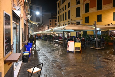 Genova, centro storico - primo weekend coprifuoco seconda ondata