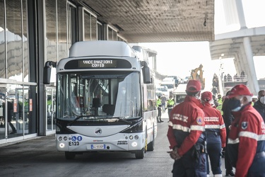 emergenza coronavirus inaugurazione Hub vaccinale fiera 28032021-5328