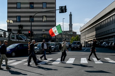 Green pass lavoro blocco varchi portuali Ge15102021-41