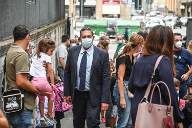 emergenza coronavirus primo giorno scuola istituto Terralba 15092021