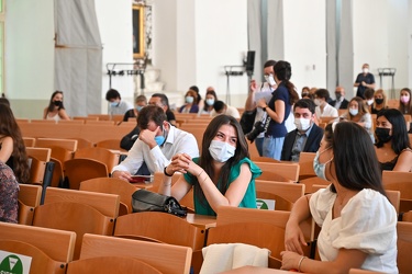 Genova, albergo dei poveri - consegna diplomi di laurea in prese