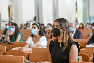 Genova, albergo dei poveri - consegna diplomi di laurea in prese