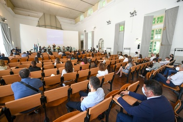 Genova, albergo dei poveri - consegna diplomi di laurea in prese