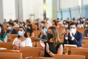 Genova, albergo dei poveri - consegna diplomi di laurea in prese