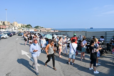 Genova, open day campagna vaccinale - hub in fiera