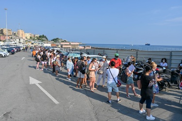 Genova, open day campagna vaccinale - hub in fiera