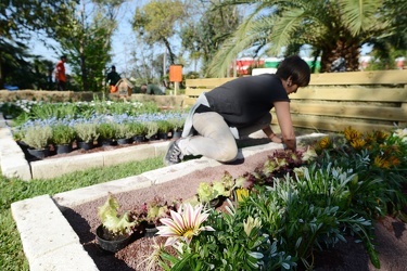 Genova - il giorno prima dell'apertura di EuroFlora