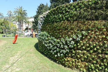 Genova - il giorno prima dell'apertura di EuroFlora