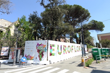 Genova - il giorno prima dell'apertura di EuroFlora