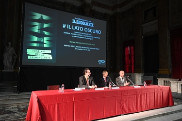 Genova, palazzo ducale, festival della criminologia 2020 organiz