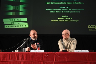 Genova, palazzo ducale, festival della criminologia 2020 organiz