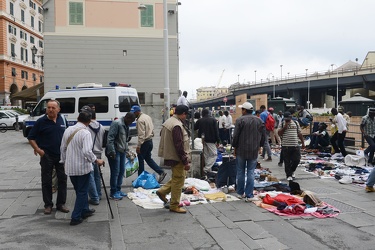 Genova - inaugurazione slow fish e solite scene presso il mercat