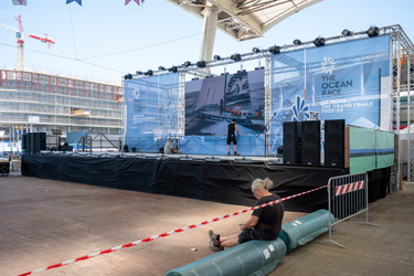 Genova, zona waterfront marina - allestimento villaggio ocean ra