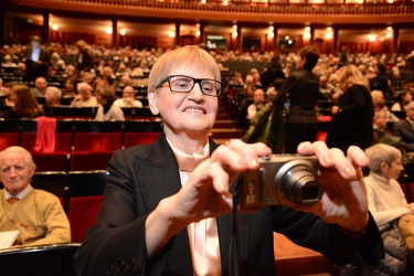 Genova - teatro Carlo Felice - iniziativa secolo xix - ai miei t