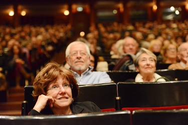 Genova - teatro Carlo Felice - iniziativa secolo xix - ai miei t