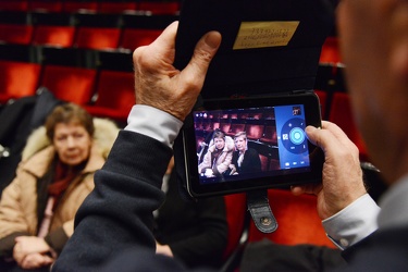 Genova - teatro Carlo Felice - tradizionale festa per le coppie 