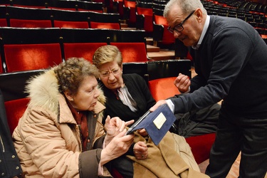 Genova - teatro Carlo Felice - tradizionale festa per le coppie 