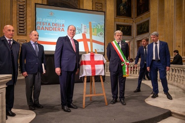 Genova, palazzo ducale - festa della bandiera