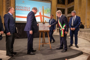 Genova, palazzo ducale - festa della bandiera