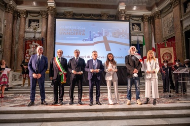 Genova, palazzo ducale - festa della bandiera