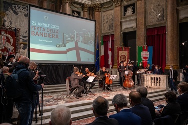 Genova, palazzo ducale - festa della bandiera