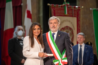 Genova, palazzo ducale - festa della bandiera