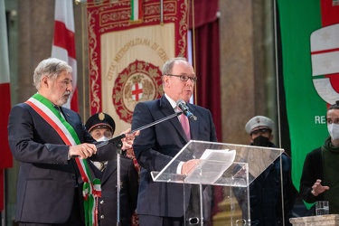 Genova, palazzo ducale - festa della bandiera