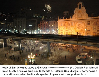 Genova - capodanno, notte San Silvestro