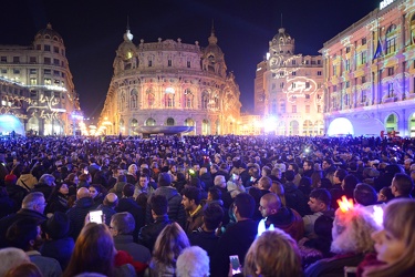 Genova, capodanno 2018 - la notte di San Silvestro in centro