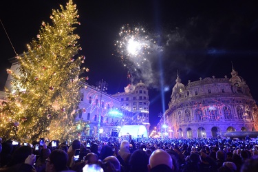 Genova, capodanno 2018 - la notte di San Silvestro in centro